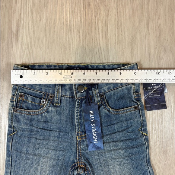 NWT Lucky Brand Blue Jeans with Guitar Detail 2T - Picture 7 of 8